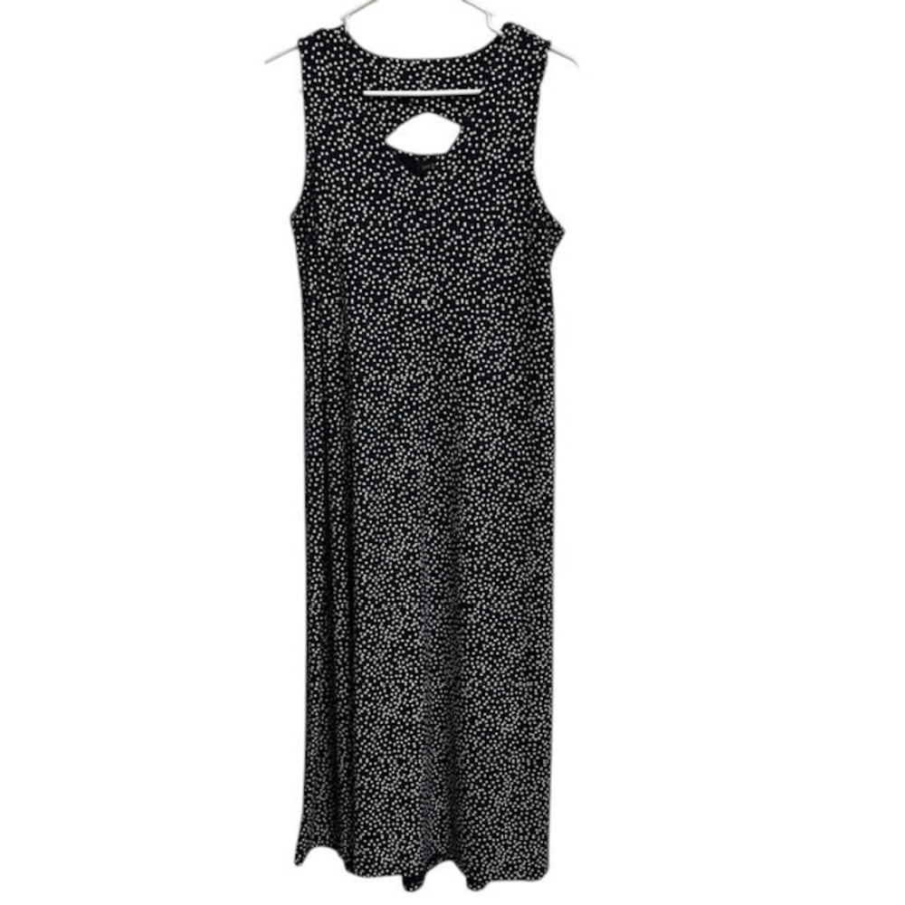 J. Jill Wearever Collection Sleeveless Midi Dress Cutout Back Casual Sz‎ XS - Picture 6 of 16